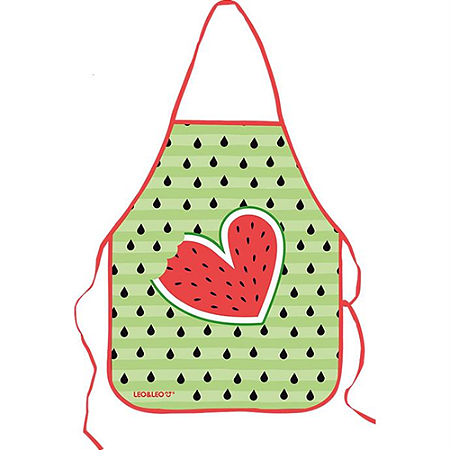 AVENTAL INFANTIL MELANCIA LEO E LEO