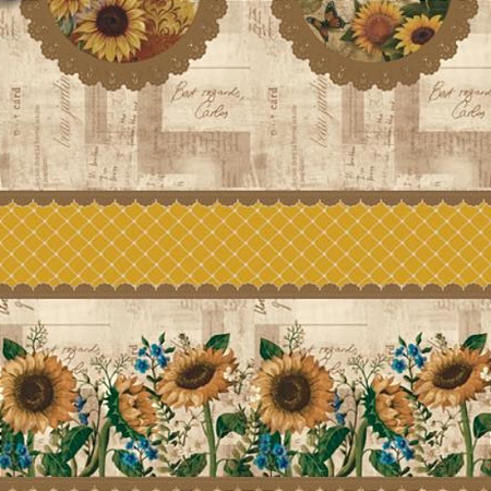 PLASTICO DE MESA TERMICO GIRASSOL PEÇA COM 30 M x 1,40 L DEKASA