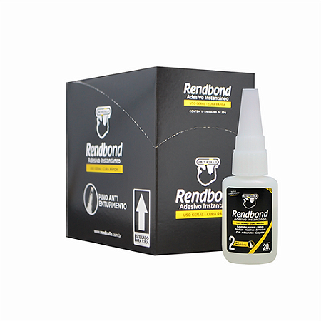 ADESIVO INSTANTÂNEO N2 20G 10 UNIDADES RENDBOND