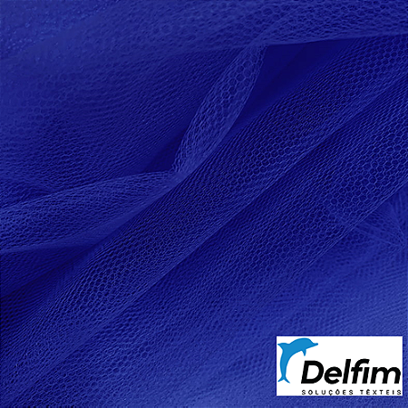 TULE AZUL ROYAL 48 M x 1,20 L DELFIM