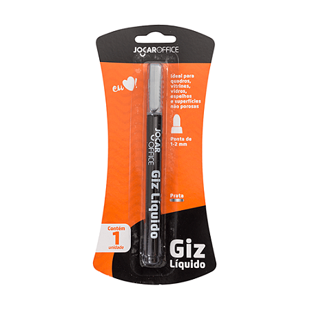 GIZ LIQUIDO PRATA BLISTER JOCAR OFFICE