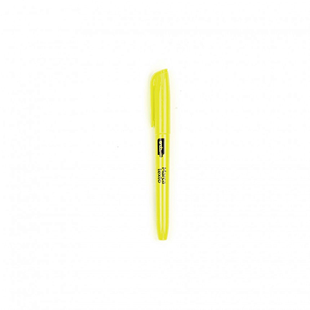 MARCA TEXTO COLOR AMARELO 12 UNIDADES ONDA
