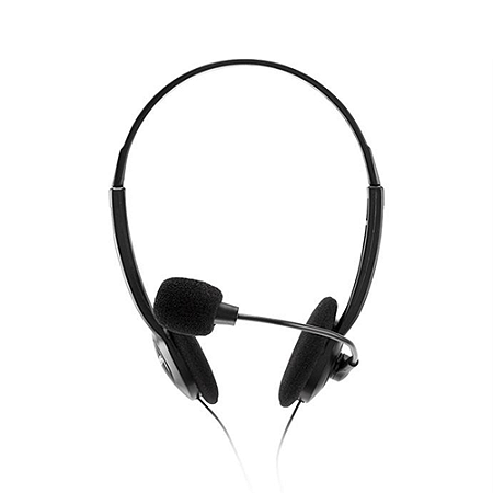 HEADSET STARDARD 3.5MM P2 PRETO MAXPRINT