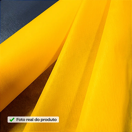 TNT 1,20 DE LARGURA AMARELO ROLO COM 50 M SUPPER