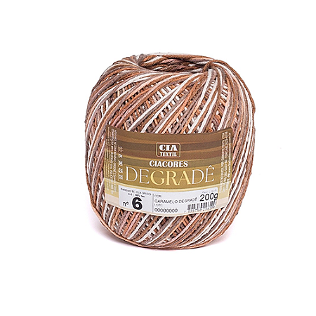 BARBANTE DEGRADE N. 6 200G CARAMELO CIACORES