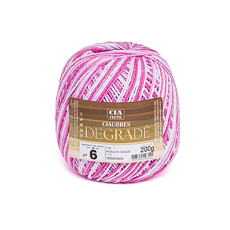 BARBANTE DEGRADE N. 6 200G ROSA CIACORES