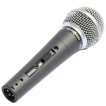 Microfone Com Fio SM-58S Soundvoice