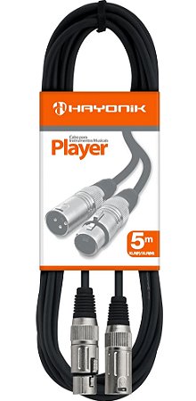Cabo Hayonik Player XLR(F) x XLR(M) 5m