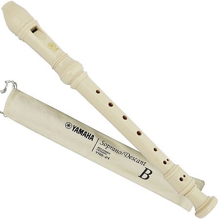 Flauta Doce Yamaha YRS-24B Soprano Barroca