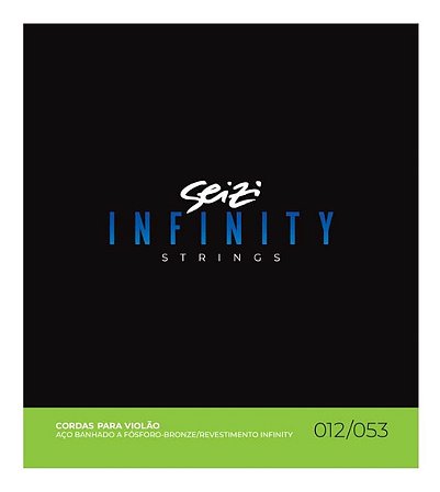 Encordoamento .012 P/ Violão Aço Seizi Infinity