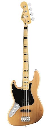 Contrabaixo Fender Squier Canhoto ICS1 J Bass Natural