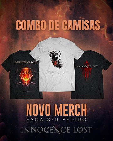Combo Camisas IL! - Fallen + Oblivion + Logo