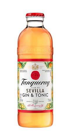 Kit Gin Tanqueray Flor de Sevilla & Tonic 275Ml C/ 3 Unid.