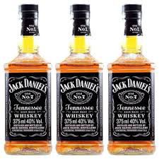 Whisky Jack Daniel's Tennssee 375ml - Kit Com 3 Unidades