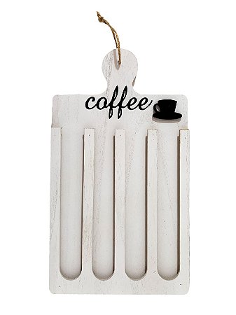 Porta Capsula de Café com 4 Compartimentos - Coffe