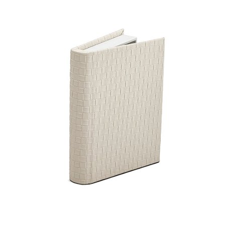 Livro Caixa Decorativa Marfim MDF 20x14,5cm