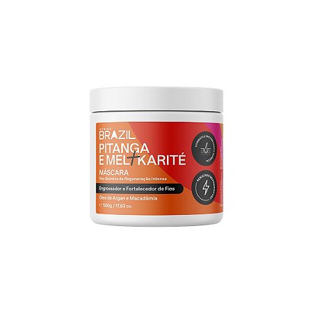 MÁSCARA DE TRATAMENTO PITANGA E MEL + KARITÉ - 500g