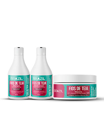 KIT HOME CARE FIOS DE TEIA - 300ml