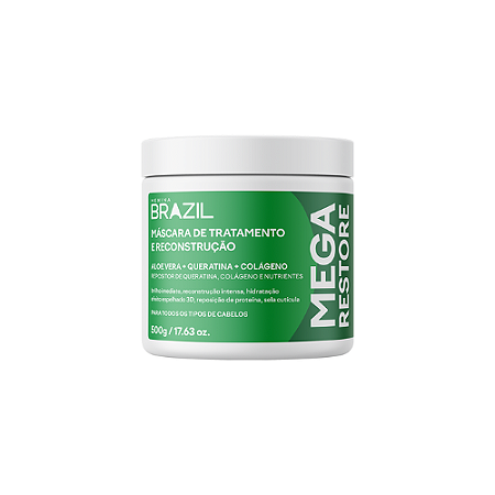 MÁSCARA DE RESTAURAÇÃO MEGA RESTORE 500g