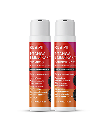 KIT HOME CARE REGENERAÇÃO INTENSA PITANGA E MEL 250ml