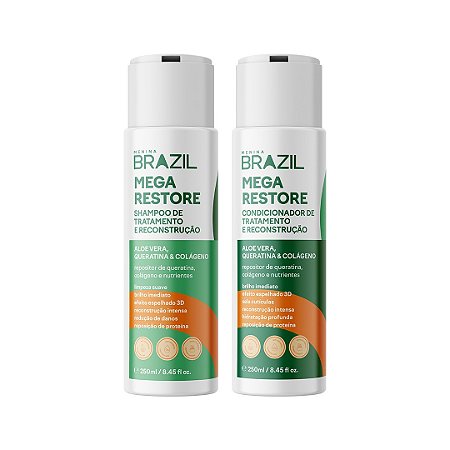 KIT HOME CARE RECONSTRUÇÃO INTENSIVA MEGA RESTORE 250ml