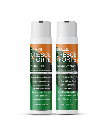 KIT HOME CARE NUTRIÇÃO E CRESCIMENTO CRESCE + FORTE 250ml