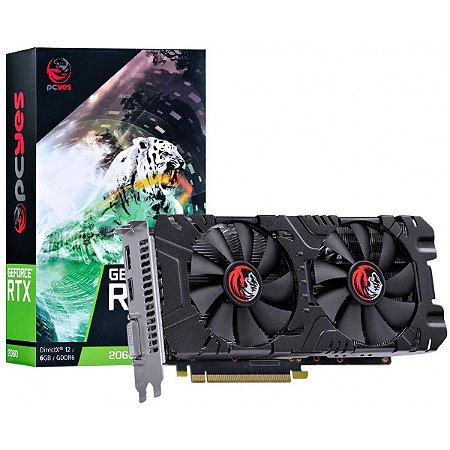 VGA PCI-E 6GB GDDR6 RTX 2060 PCYES