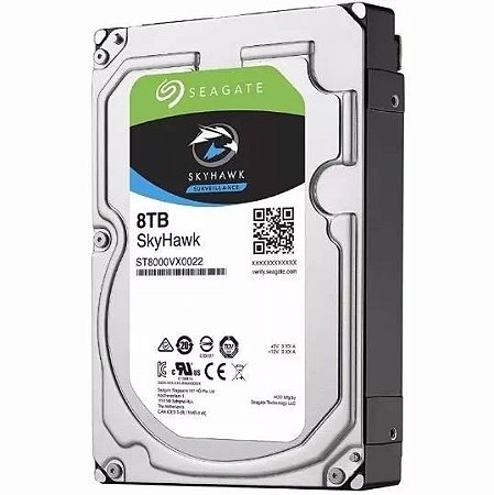 HD SATA 8TB SEAGATE SKYHAWK SURVEILLANCE