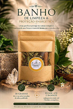Banho de Limpeza E Proteção Energética