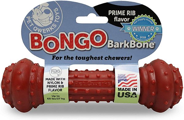 Pet Qwerks BONGO Barkbone Prime Rib