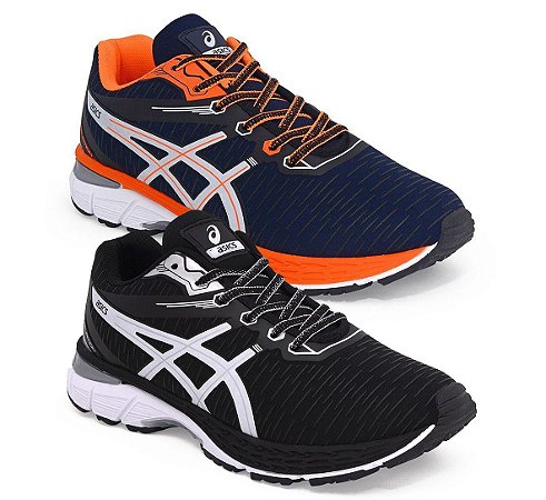 tenis asics azul marinho