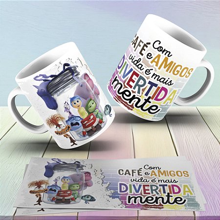 Caneca de cerâmica Emoções