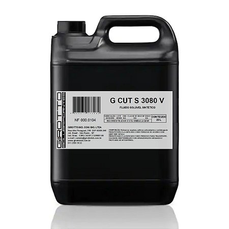 Óleo Solúvel Ecológico Para Corte E Usinagem 3080 V