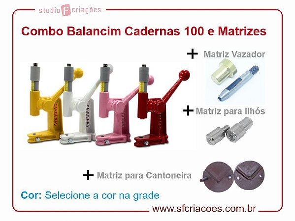 Balancim Cardenas 100 + Kit 3 Matrizes