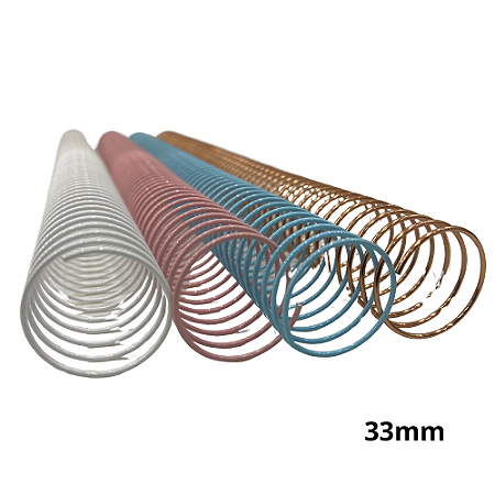 Pct c/ 05 Espiral de Arame - 33mm