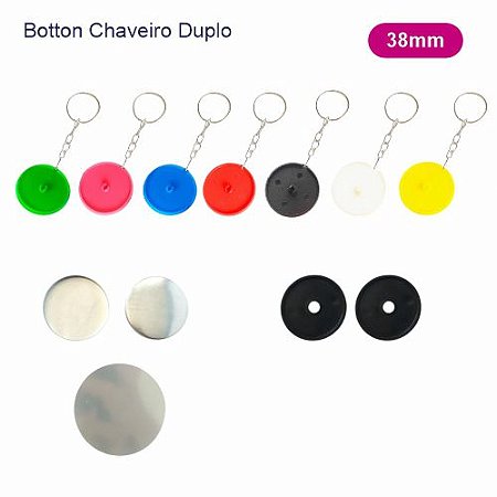 Botton Chaveiro Duplo 38mm