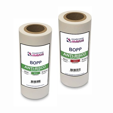 BOPP Anti risco (Scuff Free) - Largura 22cm