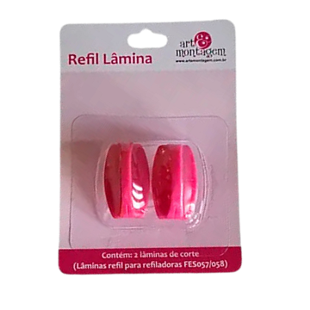 Refil de Lâmina para Refiladora (2 Refis) Art & Montagem - FES059