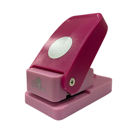 Super Furador Com Alavanca Rosa 1" (25mm) Jumbo Art & Montagem - FJR001