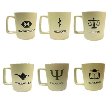 Caneca Profissões em Cerâmica 400ml