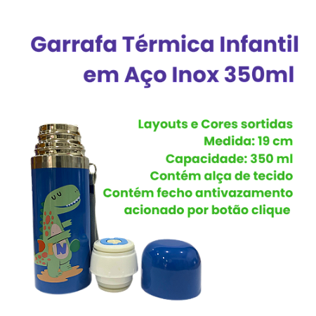 Garrafa Térmica Infantil
