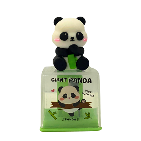 Apontador Panda Quadradinho - Giant Panda