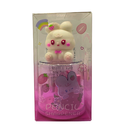 Apontador Coelho Duplo - Strawberry Rabbit