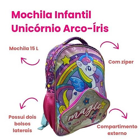 Mochila Infantil Unicórnio - Magic