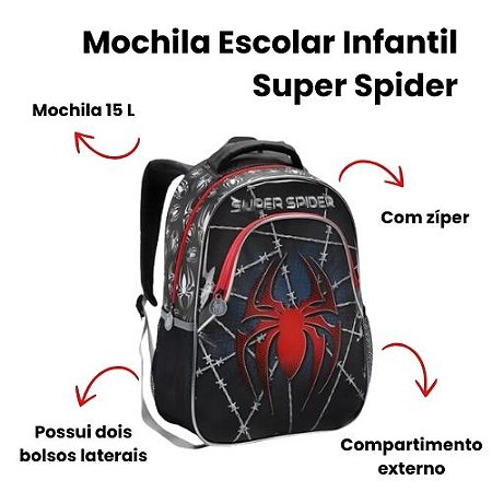 Mochila Infantil Super Spider