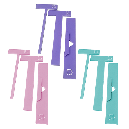 Kit Iniciante Mini Réguas para Encadernação