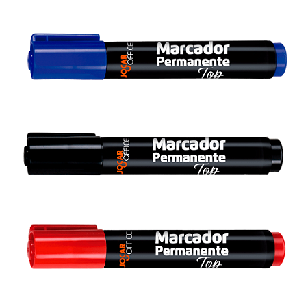 Marcador Permanente Recarregável  Top - Jocar