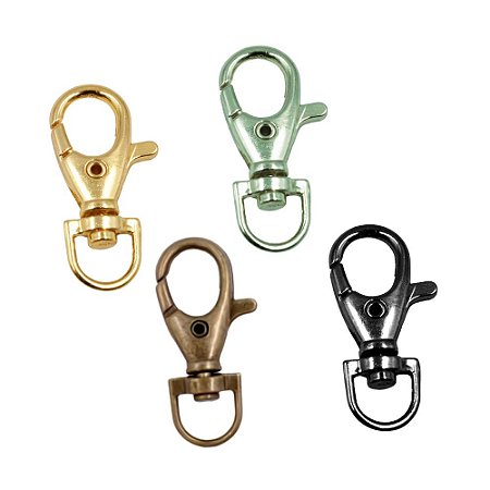 Pct c/ 05 Fecho Mosquetão Zamak 38mm