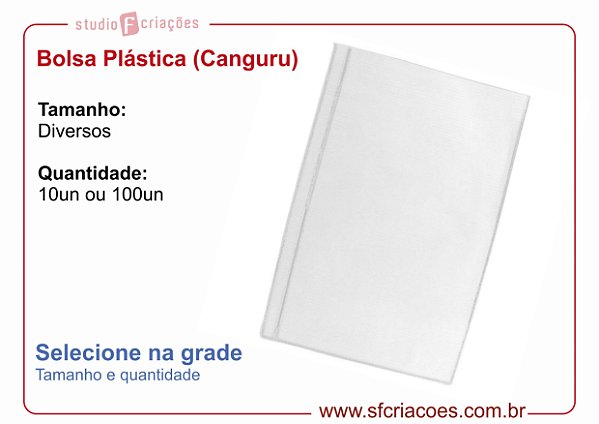 Bolsa Plastica - Bolsa Canguru