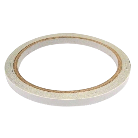 Fita Adesiva Dupla Face - Largura 6mm c/ 10 metros